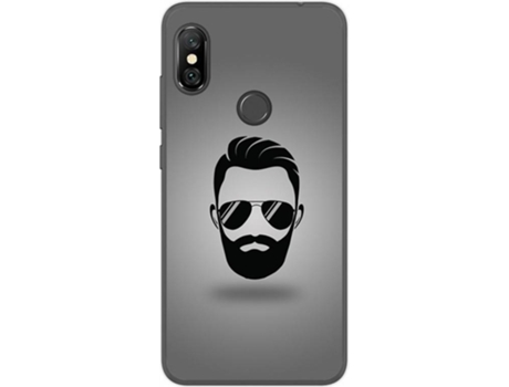 Carcasa Xiaomi Redmi Note 6 Pro TUMUNDOSMARTPHONE Barba Multicolor