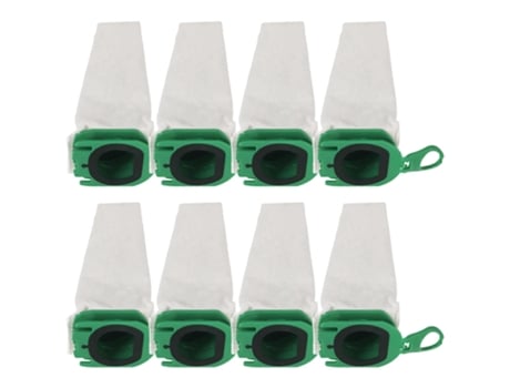 8 piezas de mordazas de aspiradora para Vorwerk Kobold Vb100 Vb 100 Fp100 Fp 100 aspiradora limpiadora limpiamoquetas reemplazar bolsas de vacío