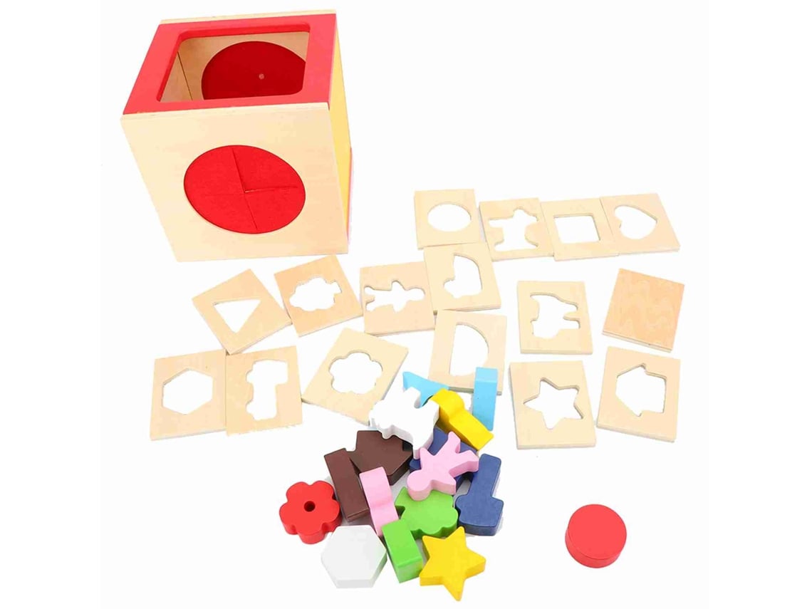 Brinquedo De Educação Infantil Jogo De Correspondência Treinamento De Memória Com Material Madeira