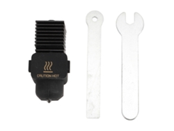Kit De Boquilla Caliente Para Impresora 3d Con Bloque De Calefacción De Latón Cromado Para Bambu Lab A1 Mini A1 0.4mm