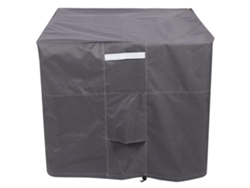 Cubierta Impermeable Para Unidad Exterior De Aire Acondicionado, Gris, 34x34x30 Pulgadas.