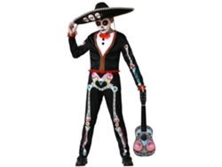 Disfraz Esqueleto Mejicano Mariachi Niño Infantil 5 A 6 Años Atosa