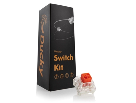 Pack 110 Interruptores DUCKY Kailh Box Red Mecánicos 3-Pin Lineal Mx-Stem 45G