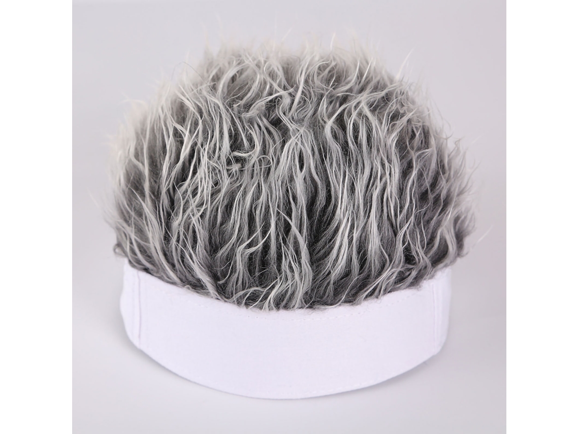 Gorra Com Peluca Integrada Para Homem Bandana Com Cabelo Falso E Gorro