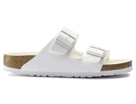 Sandalias BIRKENSTOCK Arizona Unisex (40 - Blanco)