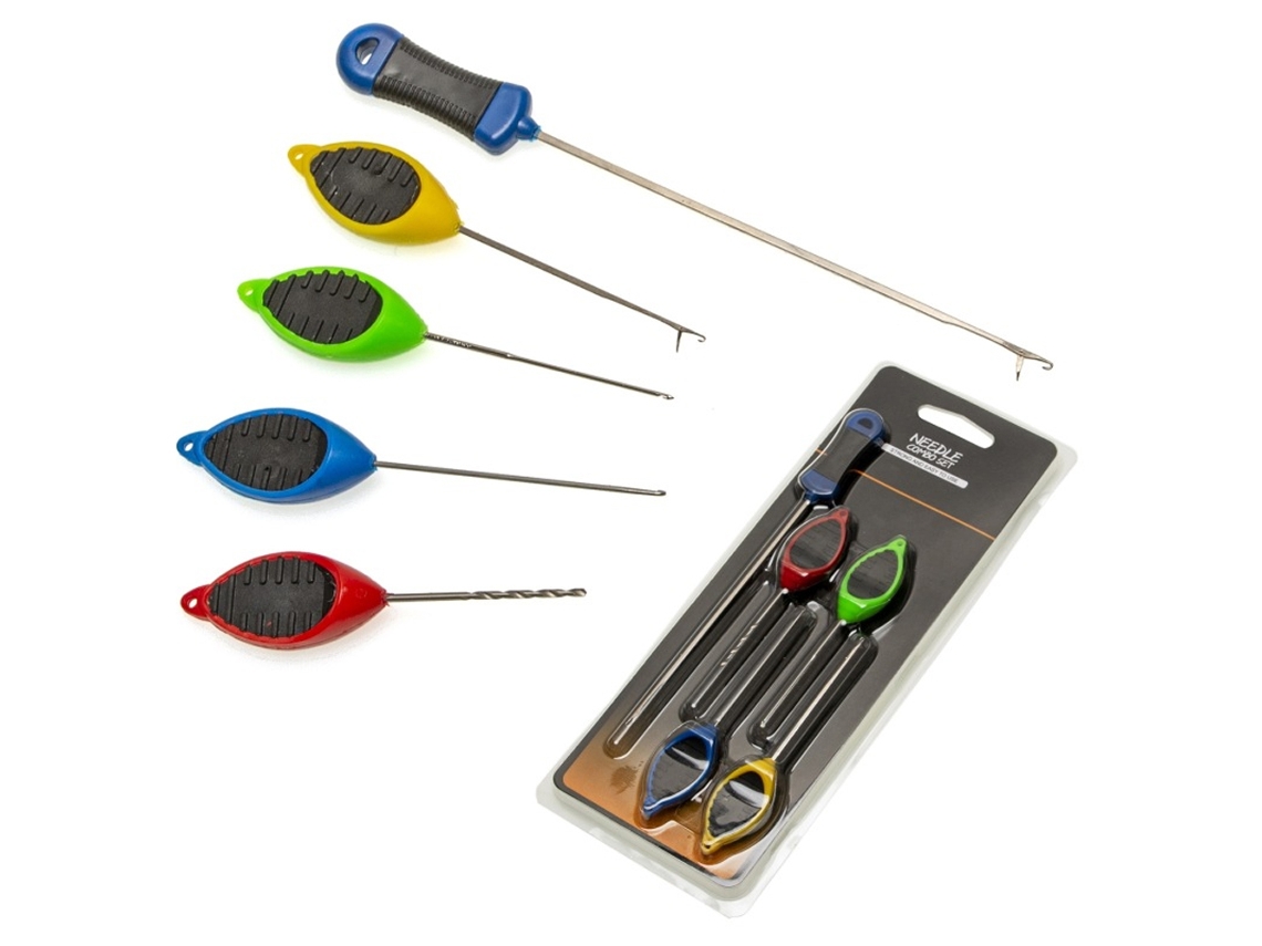 Aguja De Pesca Para Carpintero Y Herramienta Portátil Para Ensamblar Señuelos Con Hilo Y Nudo.