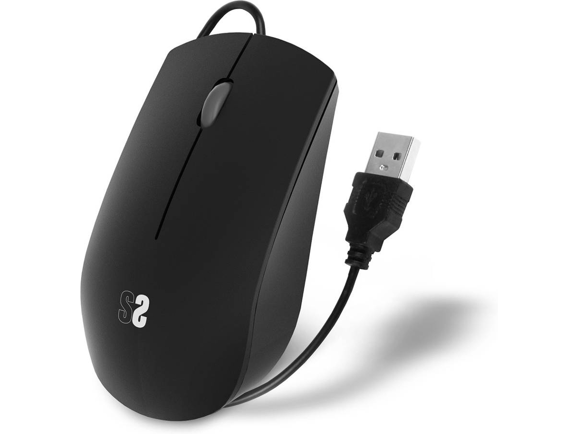 Ratón Subblim Usb Óptico Silencioso / Color Negro (reacondicionado)