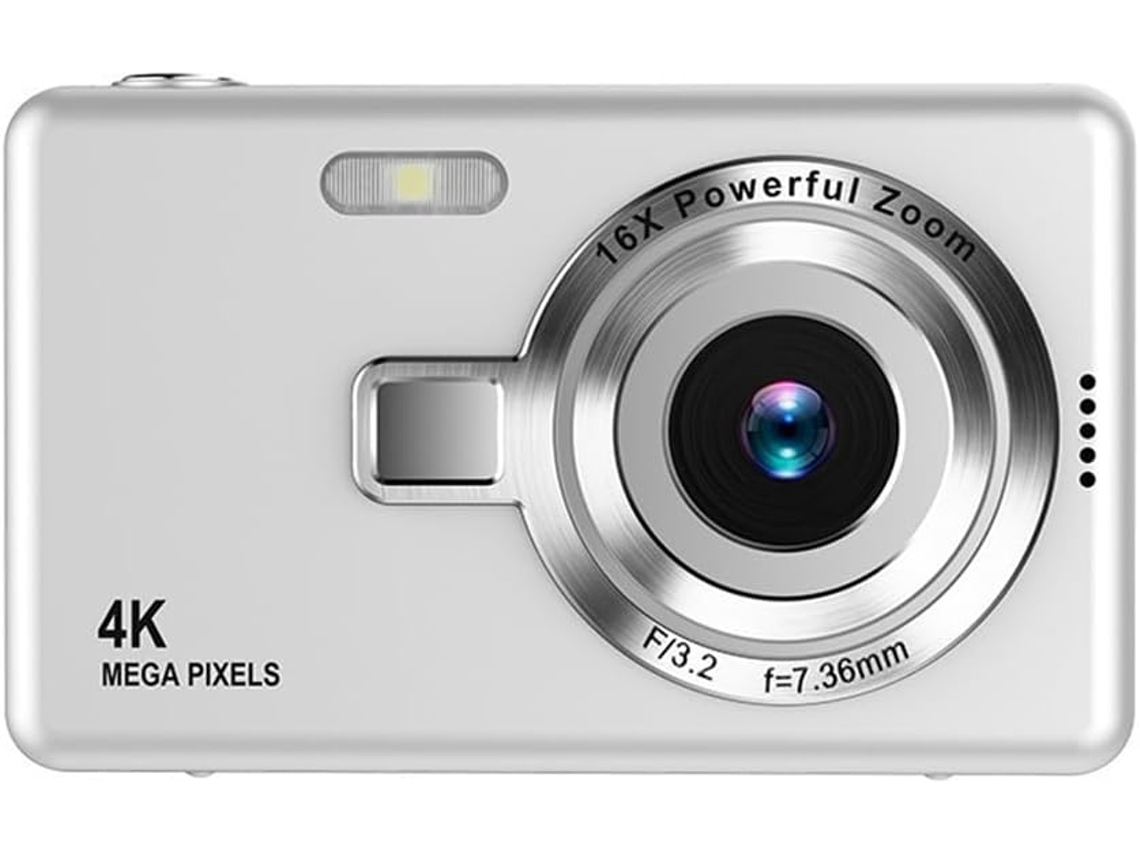 Cámara Digital Hd 1080p De 96 Mp Para Niños Con Zoom De 16x Y Pantalla Ips De 2,4".