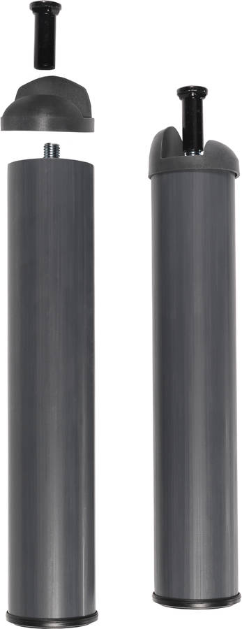 Somier PIKOLIN Guardaespaldas (Negro - Acero - Compatible con Colchón: 80x182 cm)