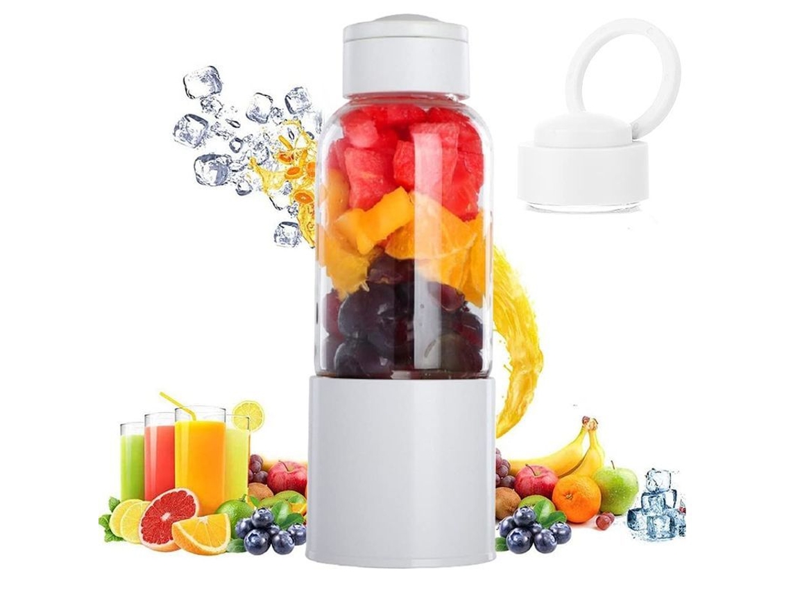 2026-licuadora Portátil, Taza Licuadora 450ml Con 6 Cuchillas Sin Bpa Para Deportes Y Viajes, Mini Licuadora