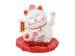 Gato de la suerte con brazo móvil (decoración 2312a)