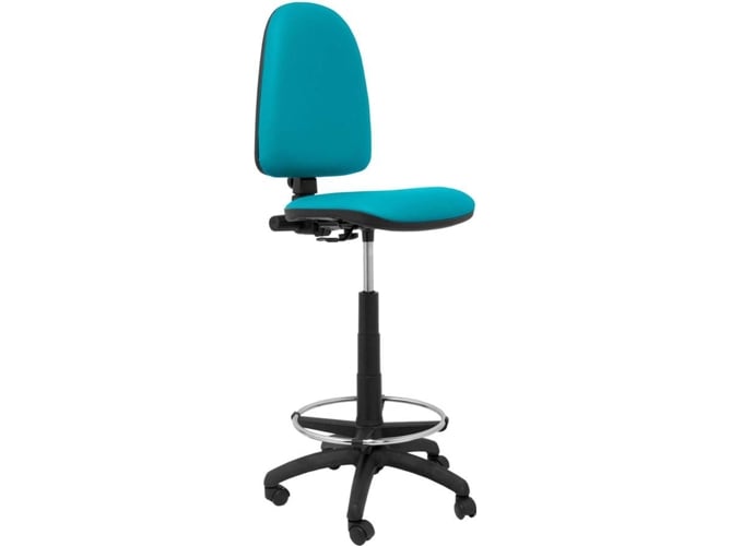 Silla de Escritorio Alta PIQUERAS Y CRESPO Ayna Verde Marino (Similpiel)