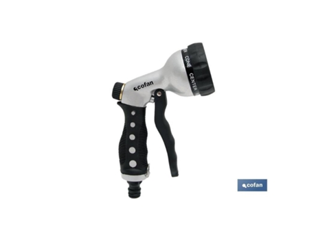Pistola metal 7 posiciones, gatillo frontal