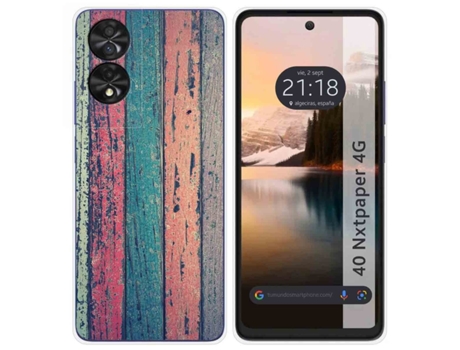 Funda Nxtpaper Diseño para Tcl TUMUNDOSMARTPHONE Multicolor