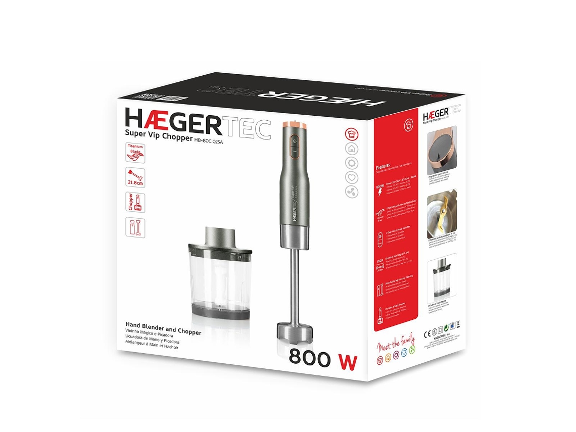 Varita Mágica Haeger Super VIP Chopper 800W
