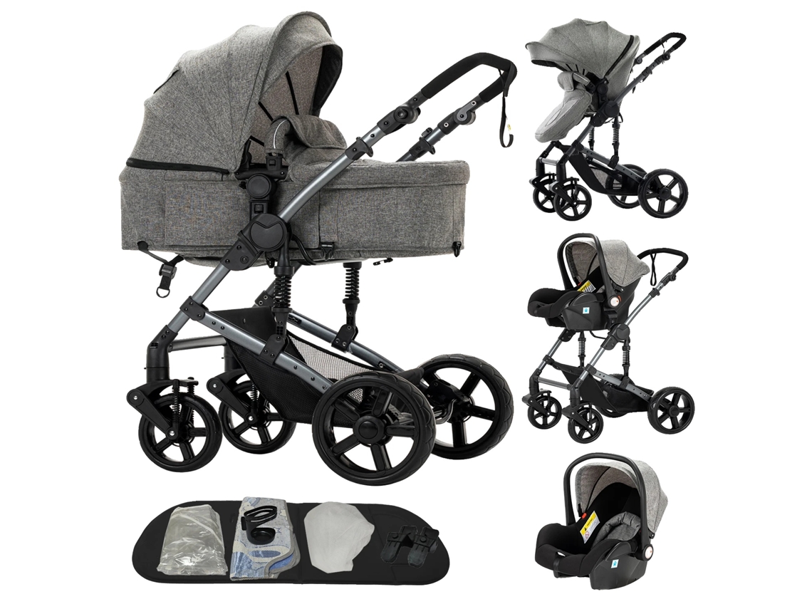 Portabebés tipo canguro, diseño plegable, soporte para bebés, 588-gris