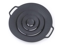 Tapa De Silicona Gruesa Para Ollas, Aprobada Por La Fda, Apta Para Ollas De 20 A 29 Cm De Diámetro.