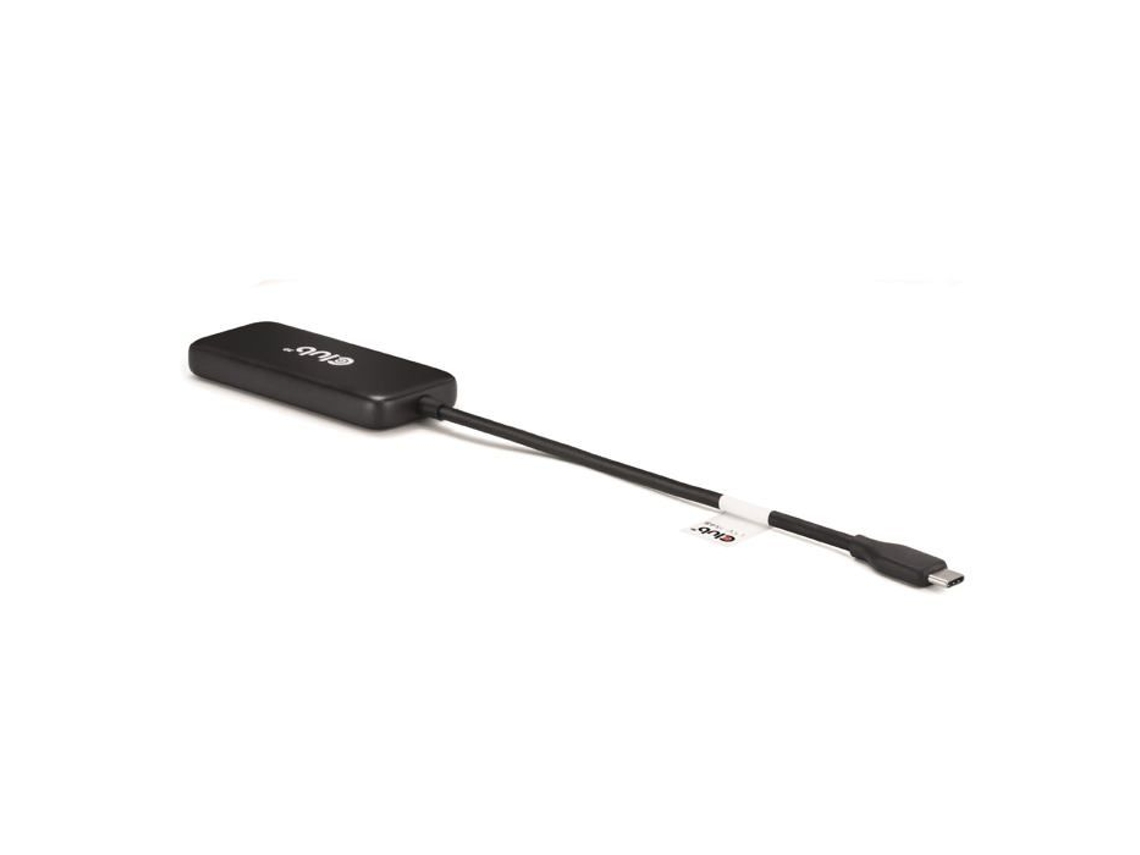 Concentrador Hub Club 3D CSV 1548 Carga rápida 4 puertos USB C
