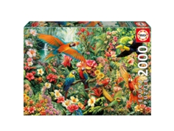 Rompecabezas EDUCA de 2000 piezas: Aves del Amazonas (20574)