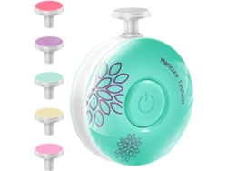 Lima De Uñas Eléctrica Para Niños Con Seis Cabezales Intercambiables Y Bajo Nivel De Ruido.
