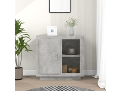 Lovely Home Aparador 80X40X75 Cm Gris Cemento