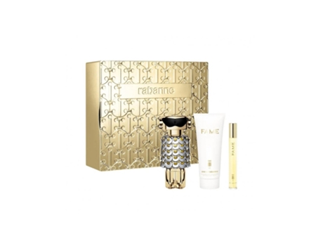 Set Fame PACO RABANNE Mujer - Eau de Parfum 80ml Loción 100ml Viaje 10ml