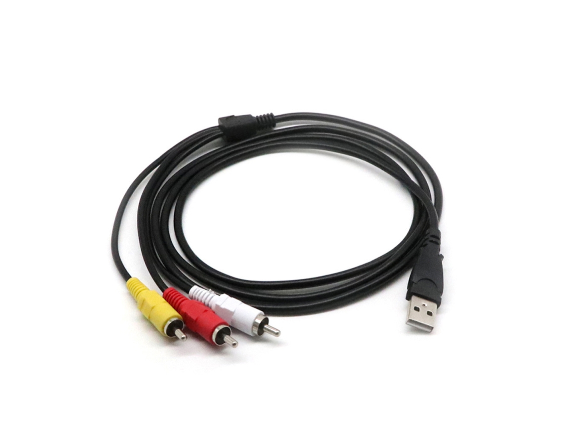 Cable De Reproducción Estéreo Para Handycam, Cable De Audio Y Video De Alto Rendimiento Con Salida De Tv, Conectores Rca Para Integración Universal De