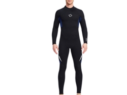 RNEMITERY Traje de buceo unisex de neopreno elástico integral con cremallera delantera