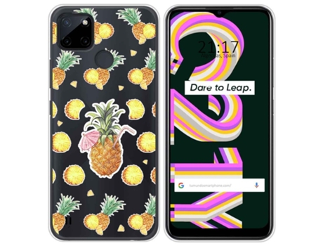 Carcasa Realme C21Y / C25Y TUMUNDOSMARTPHONE Dibujos Transparente Multicolor