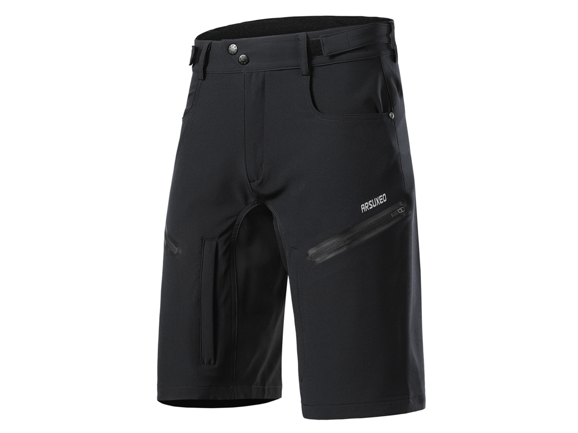 Pantalones Cortos Holgados Para Hombre, Ideales Para Ciclismo Y Deportes Al Aire Libre, Con Tejido Transpirable Y De Secado Rápido.