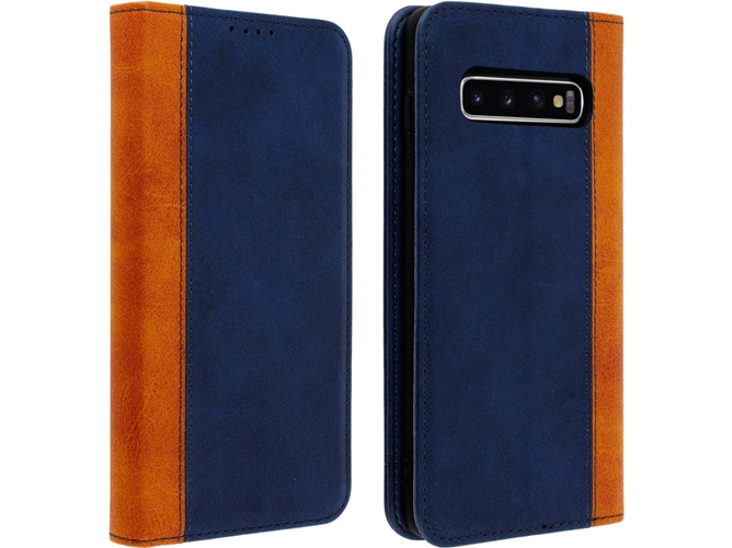 Funda Samsung Galaxy S10 AVIZAR Wallet Azul