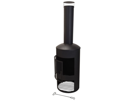 ProGarden Chimenea de metal 158 cm