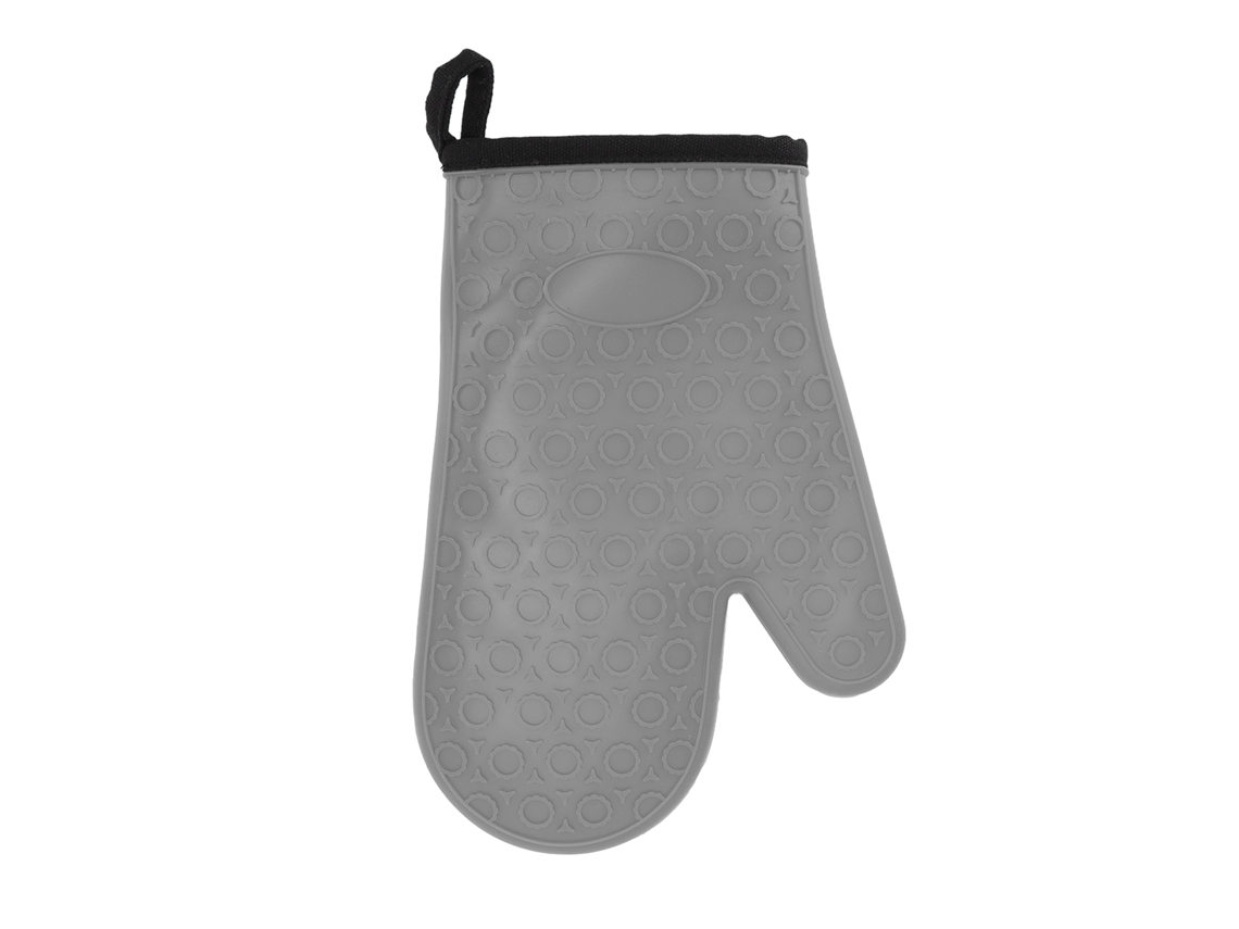 Guantes de cocina de silicona resistentes a altas temperaturas - Gris