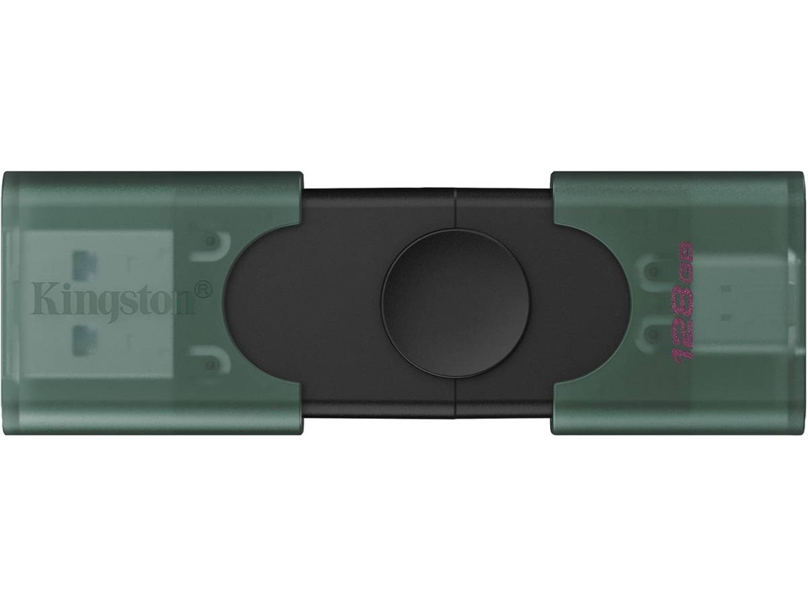 Memoria USB KINGSTON Technology DataTraveler DuoG2 128 GB USB-A + USB-C 3.2 (1.ª generación)