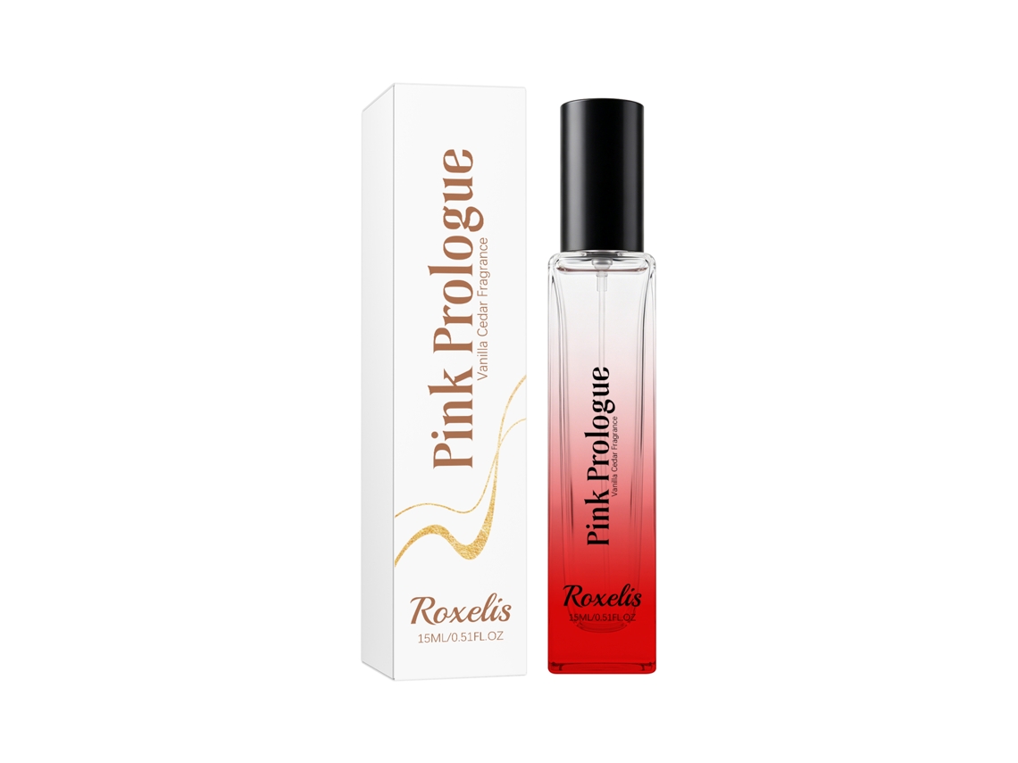 Perfume Roxelis Vainilla Cedro, Fragancia Natural Suave