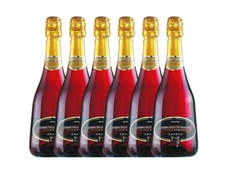 Espumante CALDIROLA Caldirola Bellavita Lambrusco Lambrusco Di Sorbara (0.75 L - 6 unidades)