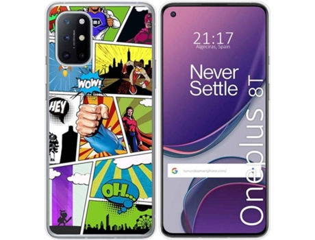 Carcasa OnePlus 8T 5G TUMUNDOSMARTPHONE Comic Multicolor