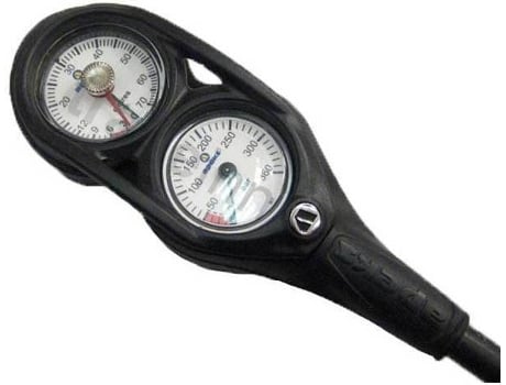 Consola de Buceo APEKS Console Pressure/Depth Gauge