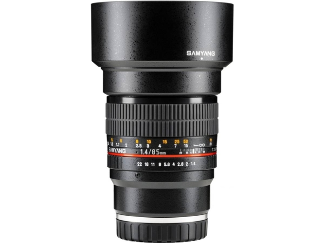 Objetivo SAMYANG 85mm F1.4 As If Umc E (Encaje: Sony E - Apertura: f/1.4 - f/22)