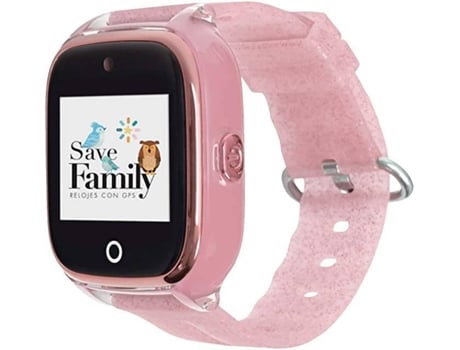 Smartwatch para niños SAVEFAMILY Superior (Rosa)