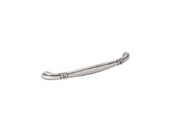 Tirador para mueble Aleación de zinc. Estilo clásico. Distancia entre ejes 160. Plata vieja brillo HARDWAREXCHANGE