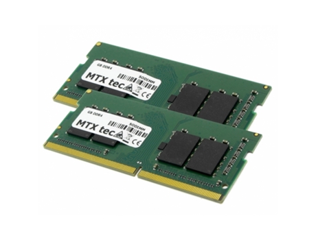 Memoria RAM MTXTEC 16 GB (2x8 GB) SODIMM DDR4 PC4-19200 2400MHz