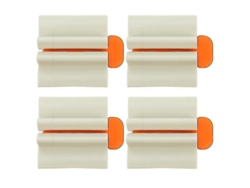 Exprimidor dispensador de pasta de dientes Rosewell de 4 piezas