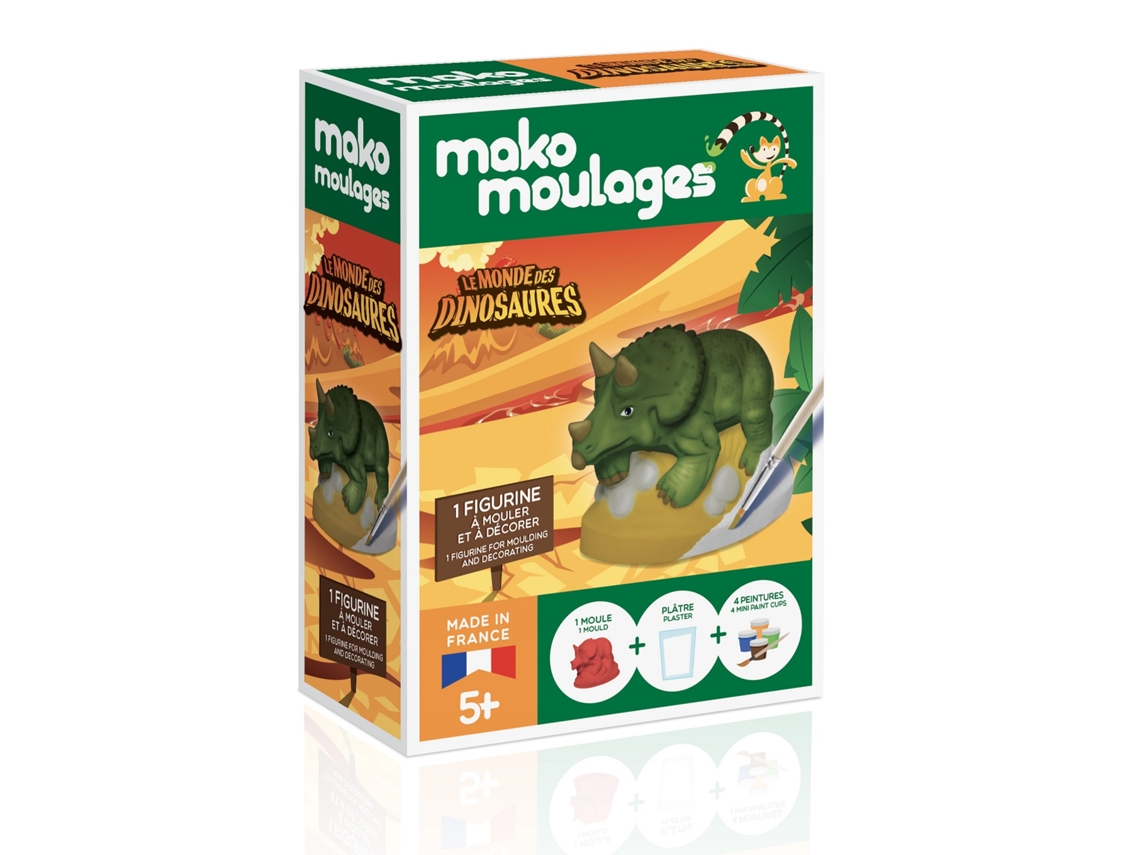 Jogo de Mesa MAKO CRÉATIONS Triceratops Box (4 Anos)