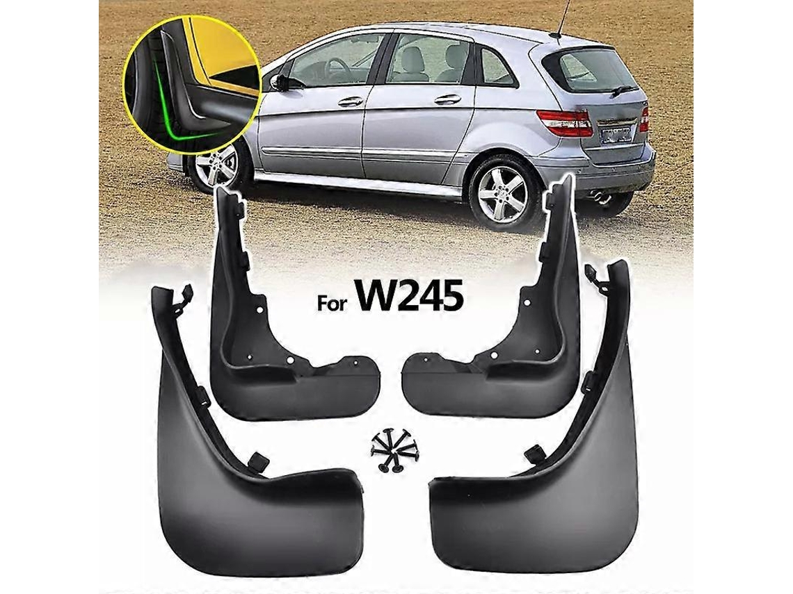 4 protectores contra salpicaduras delanteros y traseros para Mercedes Benz B W245 06-12