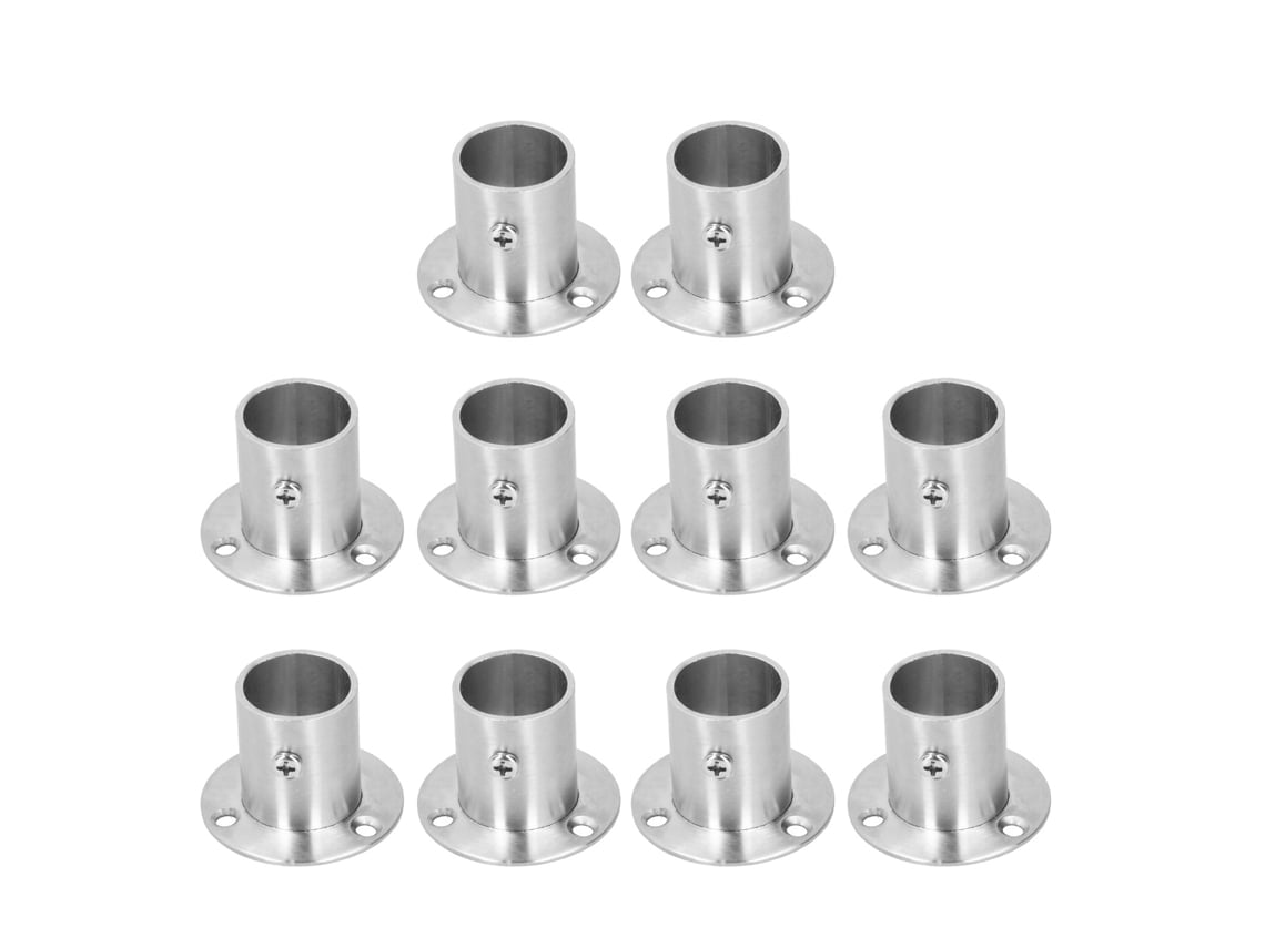 Varilla De Soporte De Brida De 10 Piezas Para Gabinete, Acero Inoxidable Reforzado, Base De Φ25