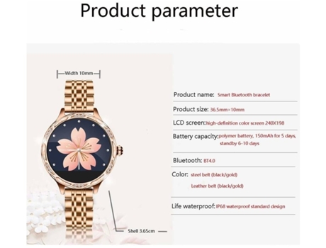 Smartwatch ALIMENTACIÓN YIZ1290 Negro