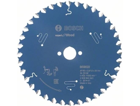 Disco de Sierra Circular BOSCH Expert para Madera 165x20x2.6 mm - 36