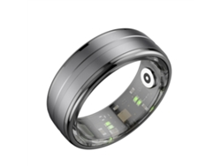 Anillo inteligente de actividad física, con múltiples modos de ejercicio, monitor de frecuencia cardíaca y otras funciones (negro, 12 yardas)