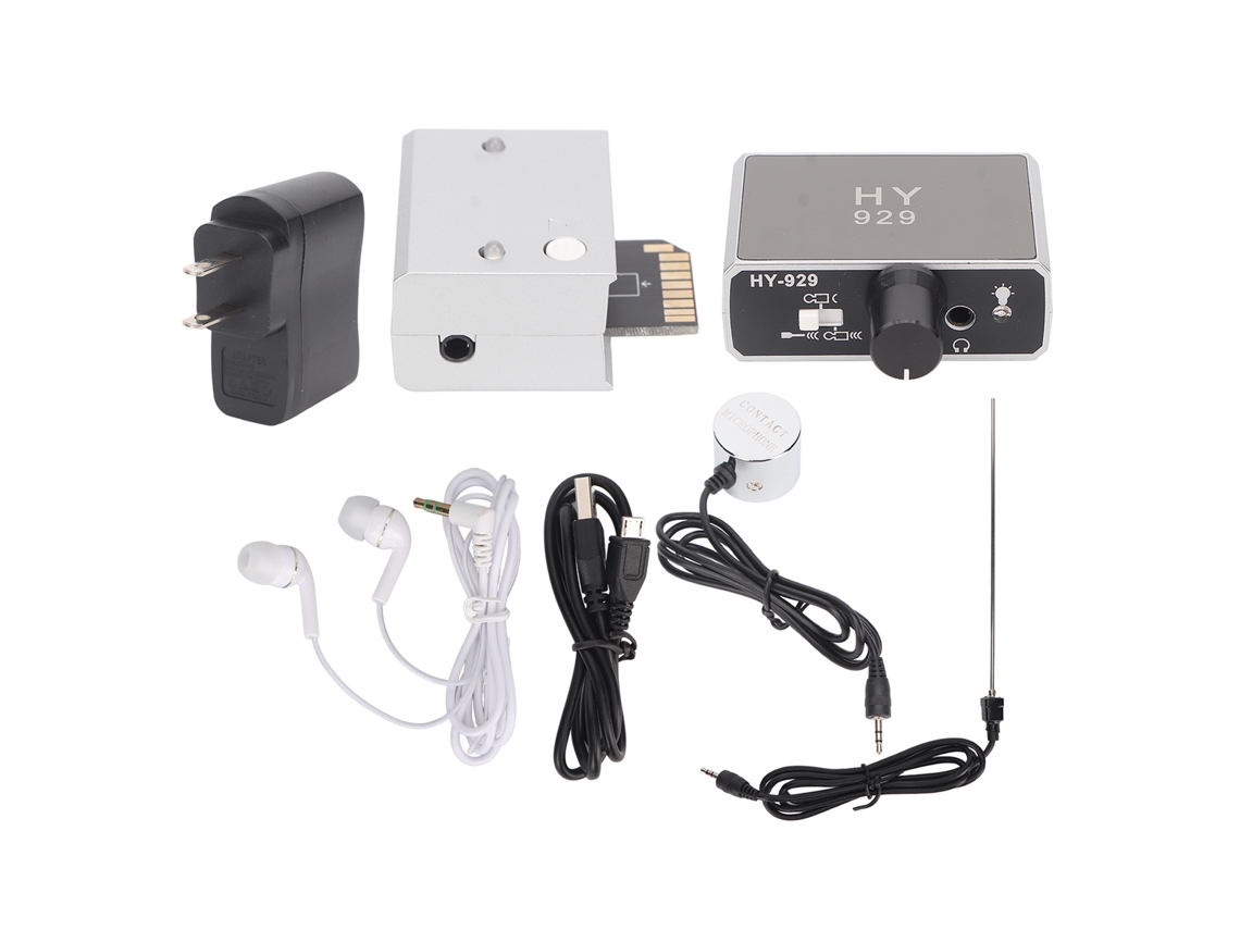 Detector Profesional De Fugas En Tuberías Con Dos Sondas, Alta Sensibilidad Para Agua En Interiores Y Exteriores, 100-240 V, Enchufe Estadounidense.
